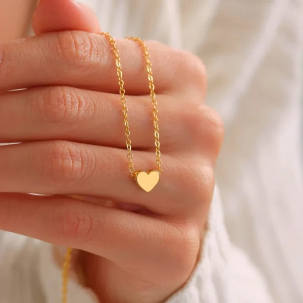 Mini Heart Pendant Necklace
