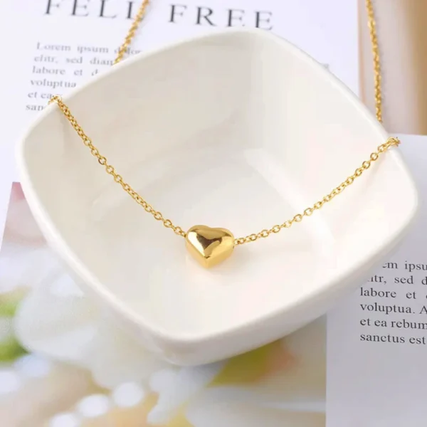 Mini Heart Pendant Necklace