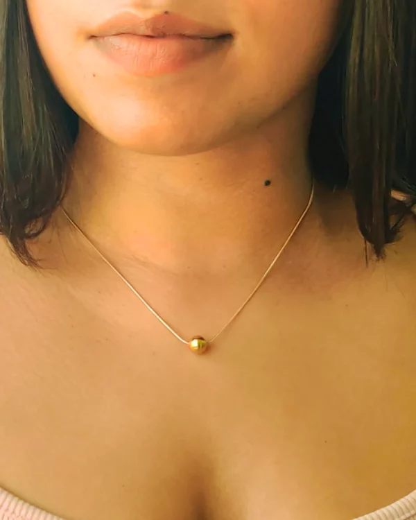 Floating Bead Necklace