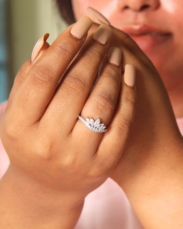 Crown Silver Ring