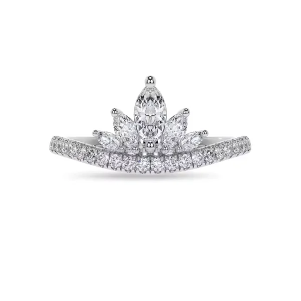 Crown Silver Ring