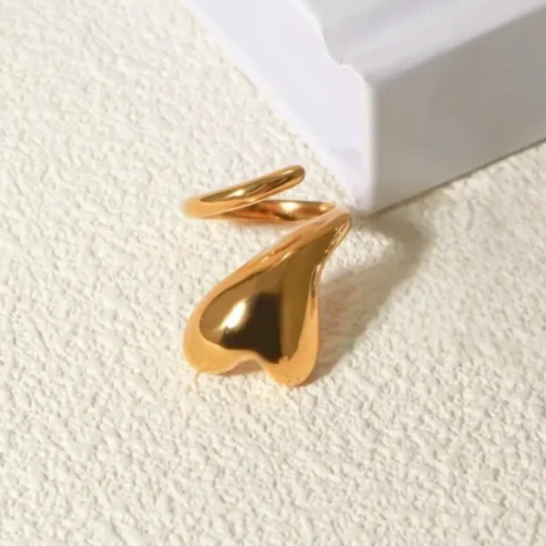 Bold Open Heart Ring