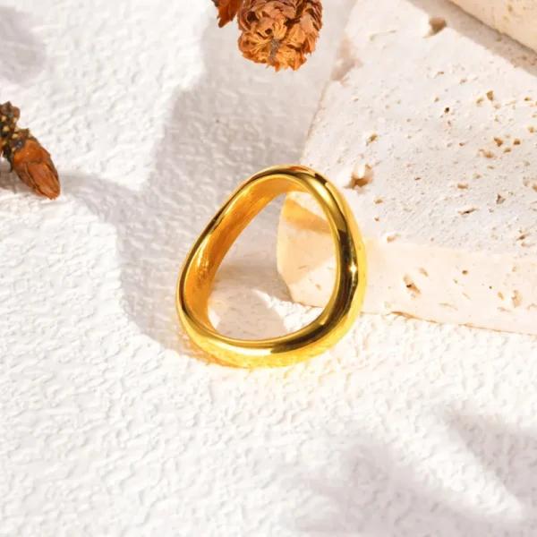 Bold Chevron Ring