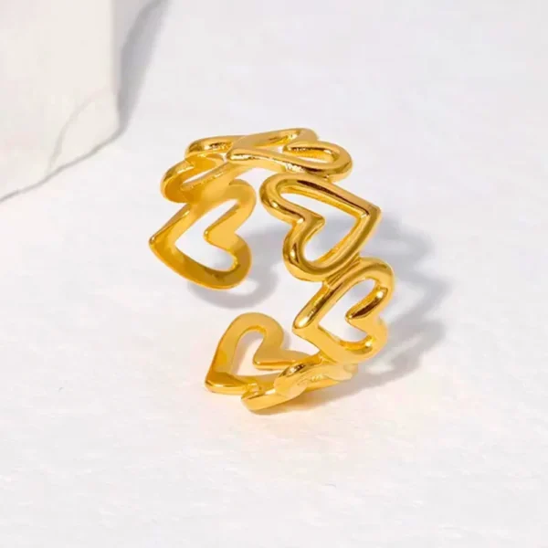 Heart Loop Band Ring
