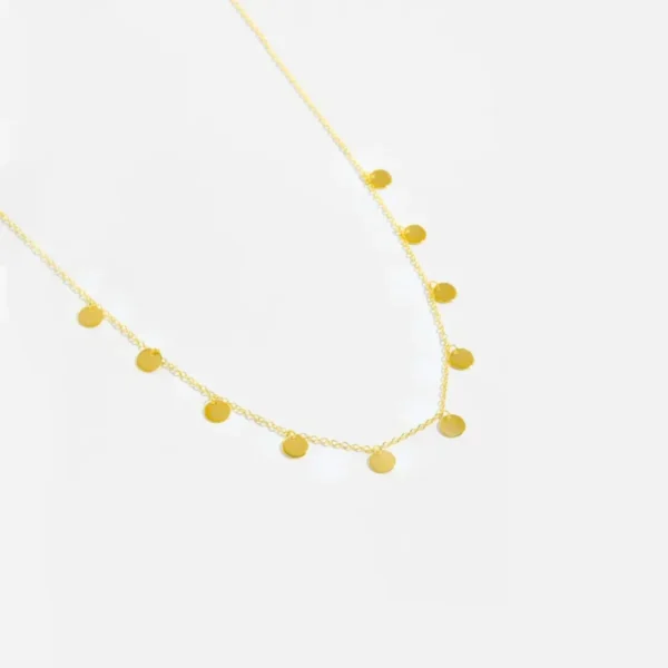 Tiny Charms Station Necklace