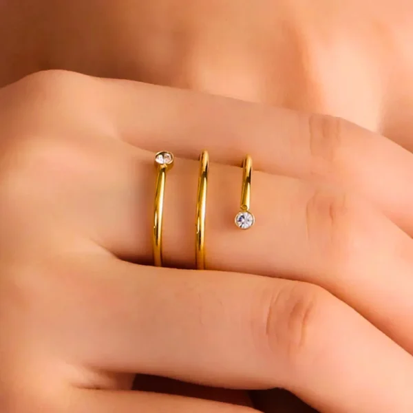 Boho Style Spiral Ring